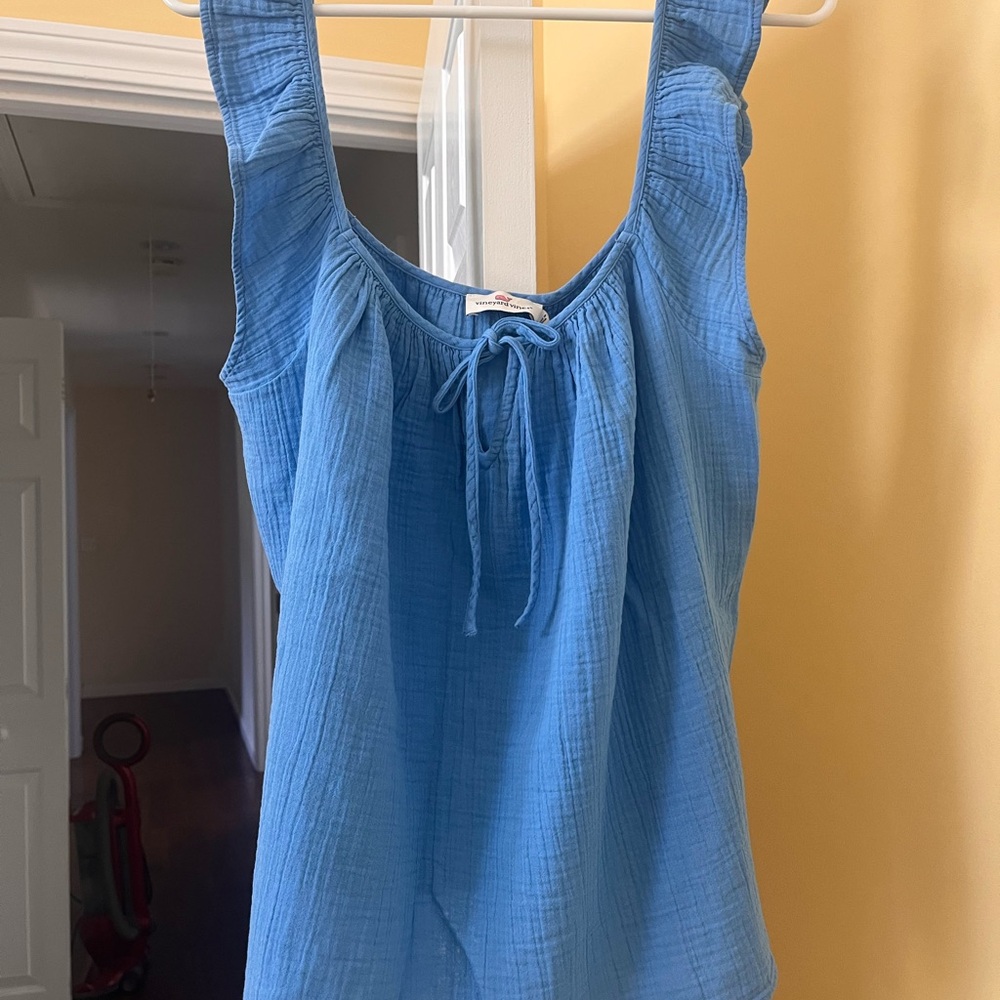 Vineyard Vines Light Blue Tank Top